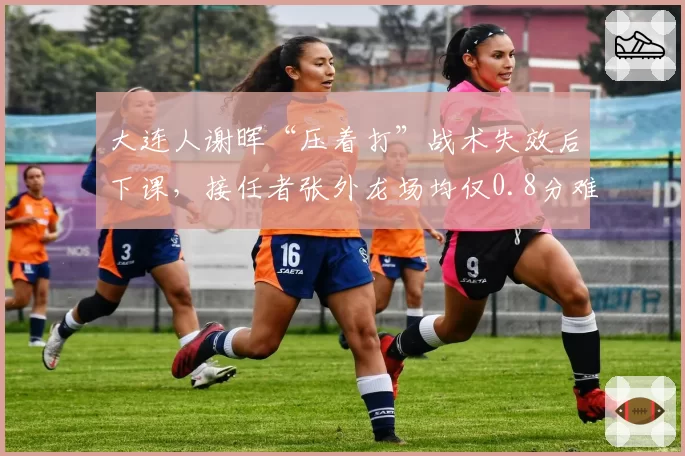 大连人谢晖“压着打”战术失效后下课，接任者张外龙场均仅0.8分难挽降级